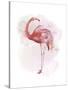 Fluffy Flamingo 3-Fab Funky-Stretched Canvas