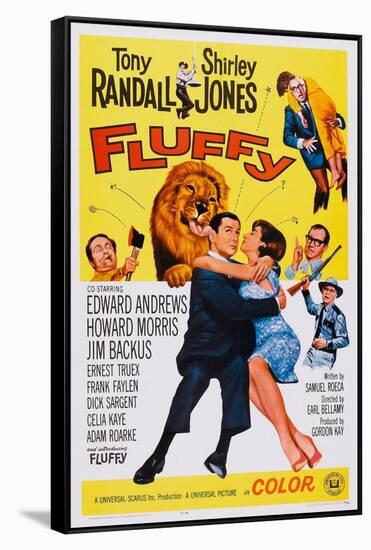 Fluffy, Howard Morris (Axe), Tony Randall, Shirley Jones, 1965-null-Framed Stretched Canvas