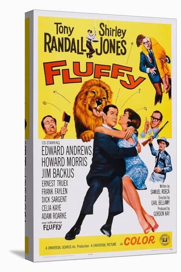 Fluffy, Howard Morris (Axe), Tony Randall, Shirley Jones, 1965-null-Stretched Canvas