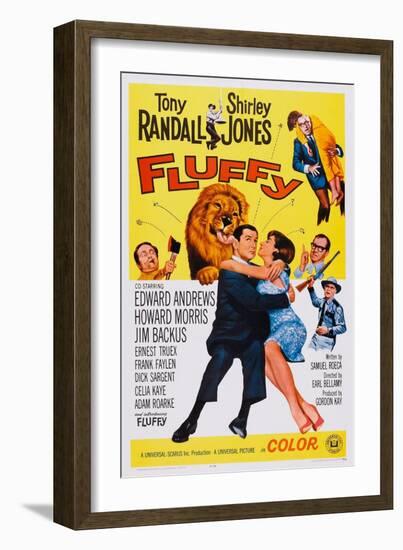 Fluffy, Howard Morris (Axe), Tony Randall, Shirley Jones, 1965-null-Framed Art Print