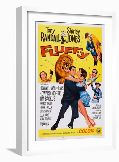 Fluffy, Howard Morris (Axe), Tony Randall, Shirley Jones, 1965-null-Framed Art Print