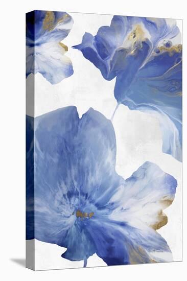 Fluid Flowers I-Eva Watts-Stretched Canvas