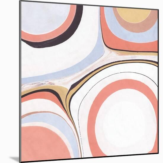 Fluid Rings I-Annie Warren-Mounted Art Print