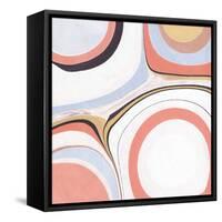 Fluid Rings I-Annie Warren-Framed Stretched Canvas