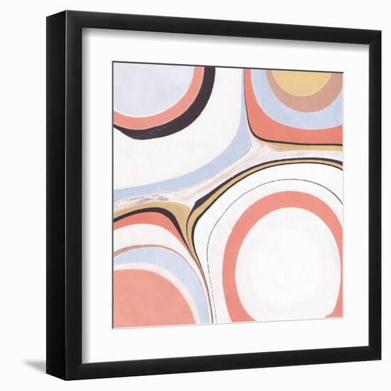 Fluid Rings I-Annie Warren-Framed Art Print