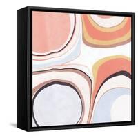 Fluid Rings II-Annie Warren-Framed Stretched Canvas