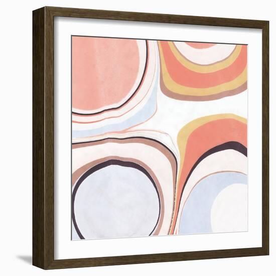 Fluid Rings II-Annie Warren-Framed Art Print