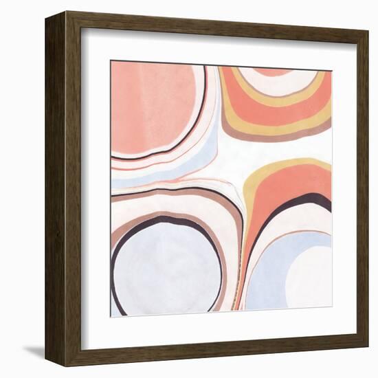 Fluid Rings II-Annie Warren-Framed Art Print