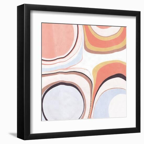 Fluid Rings II-Annie Warren-Framed Art Print