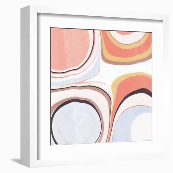 Fluid Rings II-Annie Warren-Framed Art Print