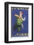 Fluidex, on Se Rase Vite Et Mieux-Jean D' Ylen-Framed Art Print