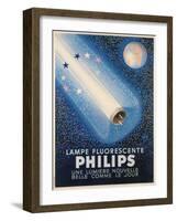 Fluorescent Light, Philips-null-Framed Art Print