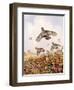 Flushed Partridges-Carl Donner-Framed Giclee Print