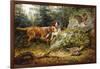 Flushed: Ruffed Grouse Shooting, 1857-Arthur Fitzwilliam Tait-Framed Giclee Print