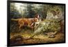 Flushed: Ruffed Grouse Shooting, 1857-Arthur Fitzwilliam Tait-Framed Giclee Print