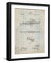 Flute 1908 Patent-Cole Borders-Framed Art Print