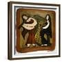 Flute and Harp Duo-Leslie Xuereb-Framed Giclee Print