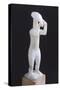 Flute Player from Amorgos, Greece, Cycladic Culture, 3rd Century BC-null-Stretched Canvas