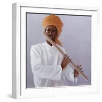 Flute Player-Lincoln Seligman-Framed Giclee Print