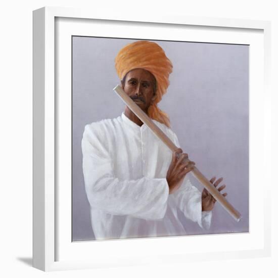 Flute Player-Lincoln Seligman-Framed Giclee Print