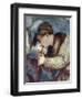 Flute Quartet, Detail of Frescoes-Girolamo Romanino-Framed Giclee Print