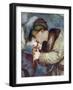 Flute Quartet, Detail of Frescoes-Girolamo Romanino-Framed Giclee Print