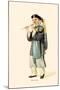 Flute Seller-George Henry Malon-Mounted Art Print