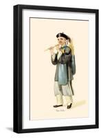 Flute Seller-George Henry Malon-Framed Art Print