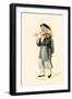 Flute Seller-George Henry Malon-Framed Art Print