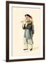 Flute Seller-George Henry Malon-Framed Art Print