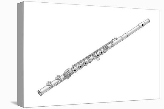 Flute, Woodwind, Musical Instrument-Encyclopaedia Britannica-Stretched Canvas