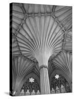 Fluted Columns of the Wells Cathedral-Dmitri Kessel-Stretched Canvas