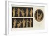 Flutes and Stringed Instruments-null-Framed Giclee Print