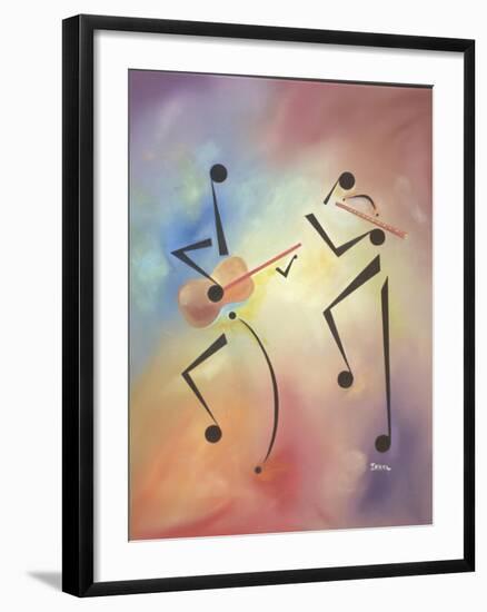 Flutina-Ikahl Beckford-Framed Giclee Print