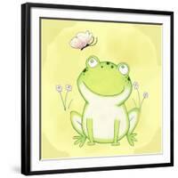 Flutter Friend-Valarie Wade-Framed Giclee Print