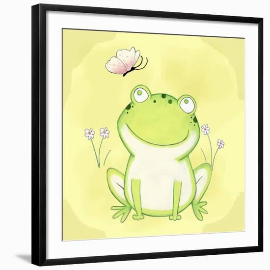 Flutter Friend-Valarie Wade-Framed Giclee Print