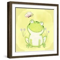 Flutter Friend-Valarie Wade-Framed Premium Giclee Print