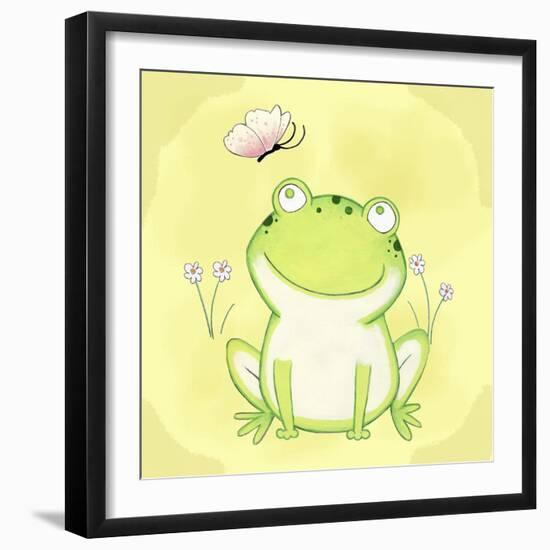 Flutter Friend-Valarie Wade-Framed Premium Giclee Print