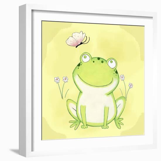 Flutter Friend-Valarie Wade-Framed Premium Giclee Print