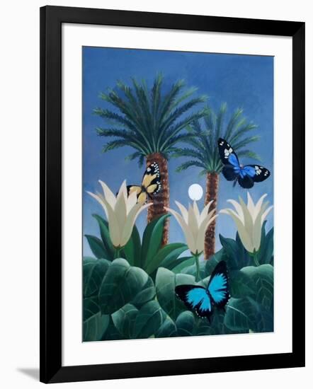 Flutter in the Jungle-ELEANOR FEIN-Framed Giclee Print