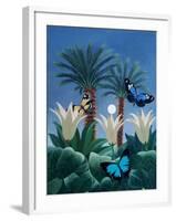 Flutter in the Jungle-ELEANOR FEIN-Framed Giclee Print