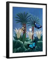 Flutter in the Jungle-ELEANOR FEIN-Framed Giclee Print