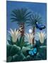 Flutter in the Jungle-ELEANOR FEIN-Mounted Giclee Print