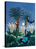 Flutter in the Jungle-ELEANOR FEIN-Stretched Canvas