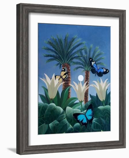 Flutter in the Jungle-ELEANOR FEIN-Framed Giclee Print