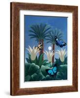 Flutter in the Jungle-ELEANOR FEIN-Framed Giclee Print