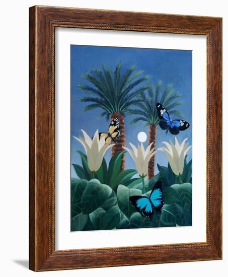 Flutter in the Jungle-ELEANOR FEIN-Framed Giclee Print