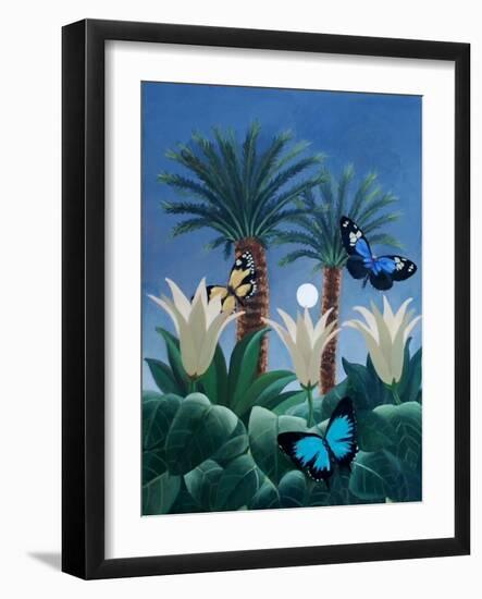 Flutter in the Jungle-ELEANOR FEIN-Framed Giclee Print