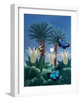 Flutter in the Jungle-ELEANOR FEIN-Framed Giclee Print