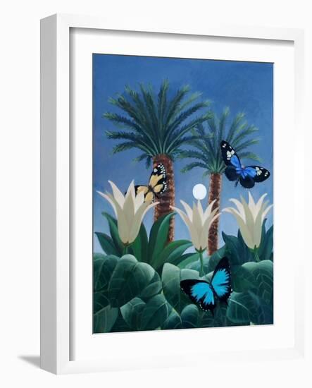 Flutter in the Jungle-ELEANOR FEIN-Framed Giclee Print